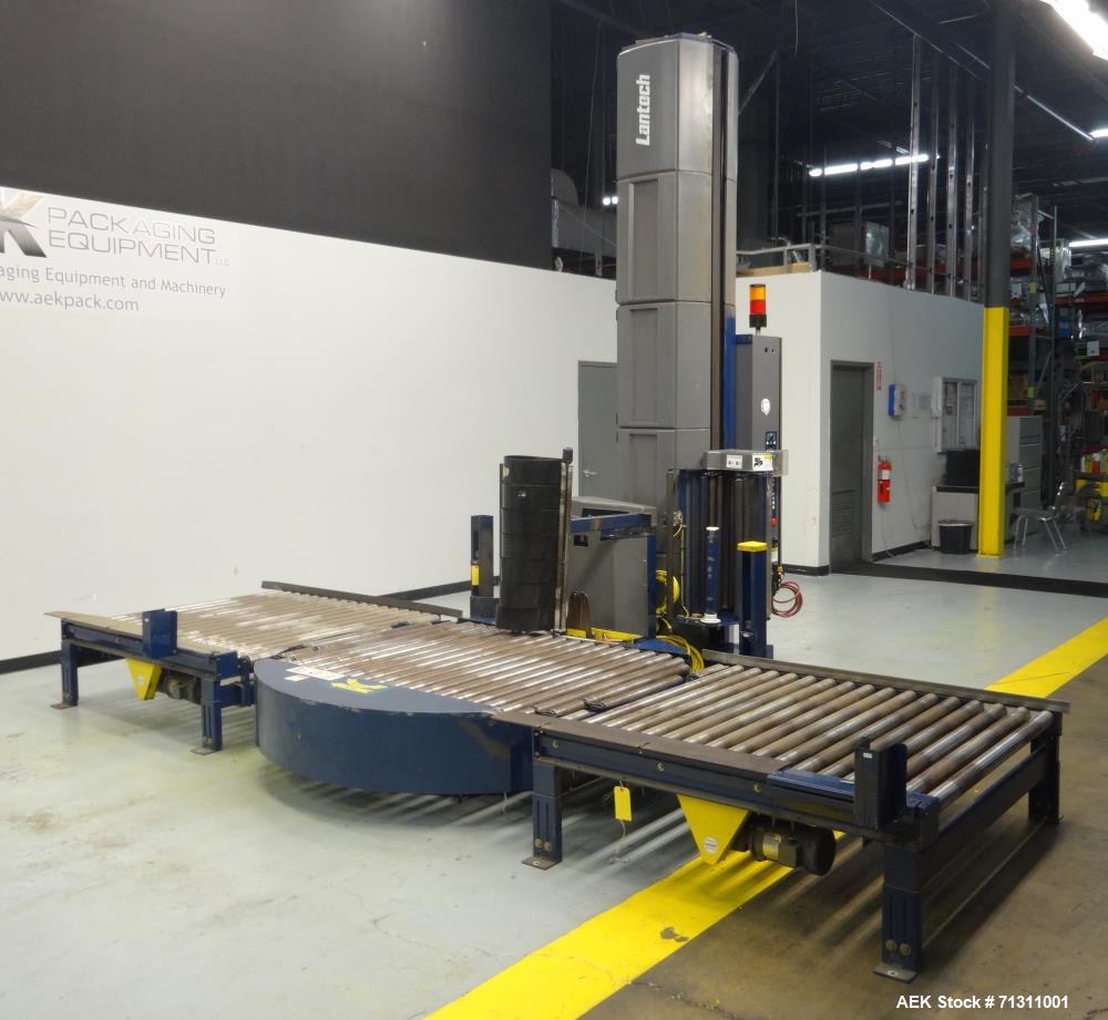 Used Lantech Model Q1000 Automatic Stretch Wrapper