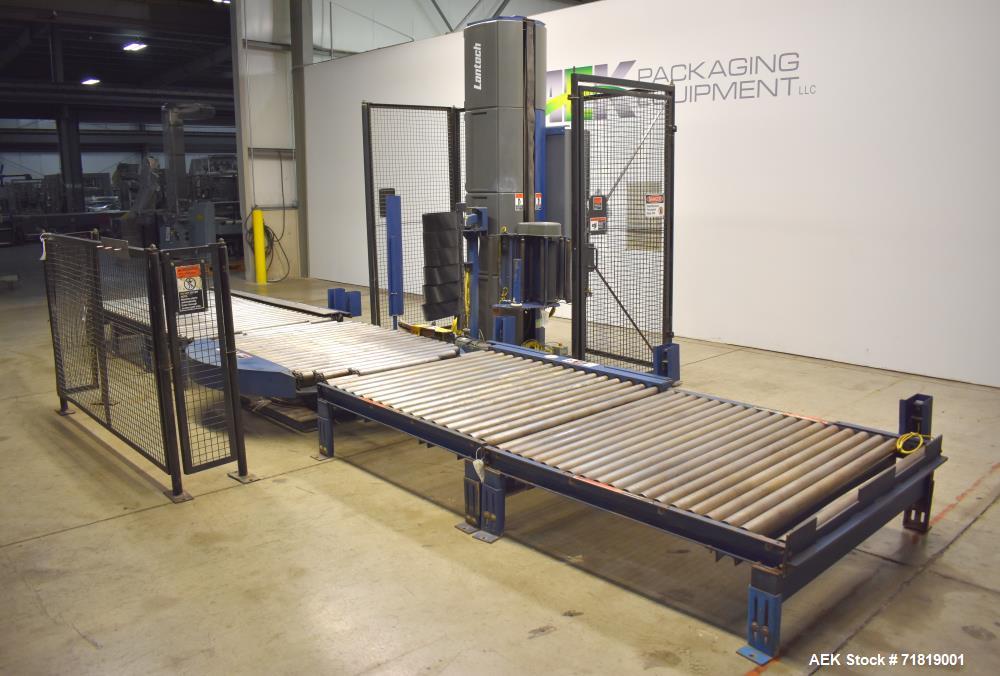 Used Lantech Model Q1000 Automatic Stretch Wrapper