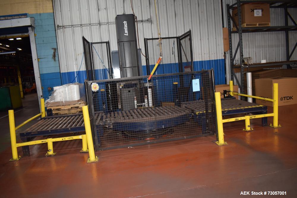 Used-Lantech Model Q1000 Automatic Stretch Wrapper