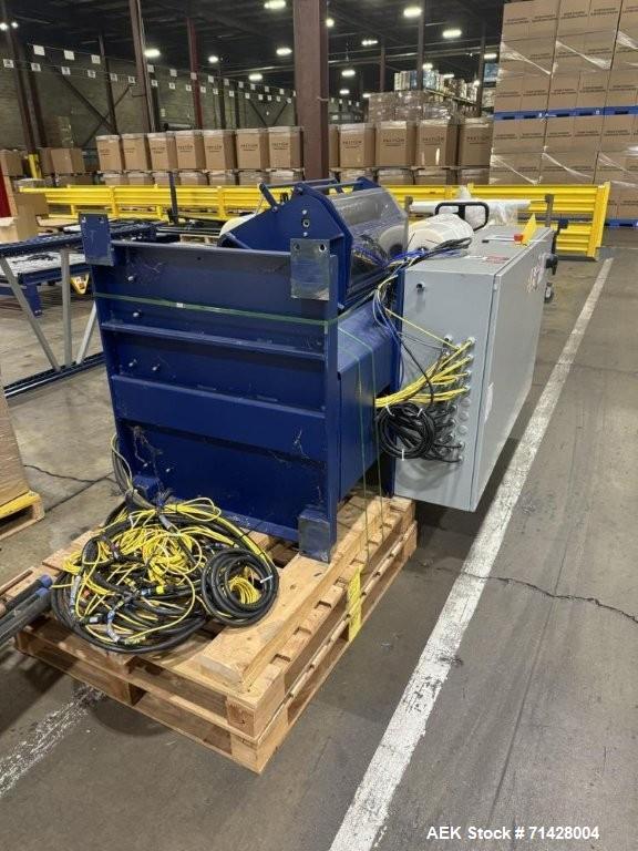 Used Lantech Orbital Pallet Wrapper – Model QA Auto | 4000+ lb Capacity | Auto Cut-Off | Pallet-Grip Tech