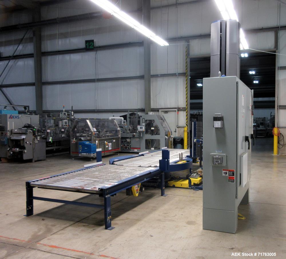 Used Lantech Model QLA-Auto Automatic Stretch Wrapper