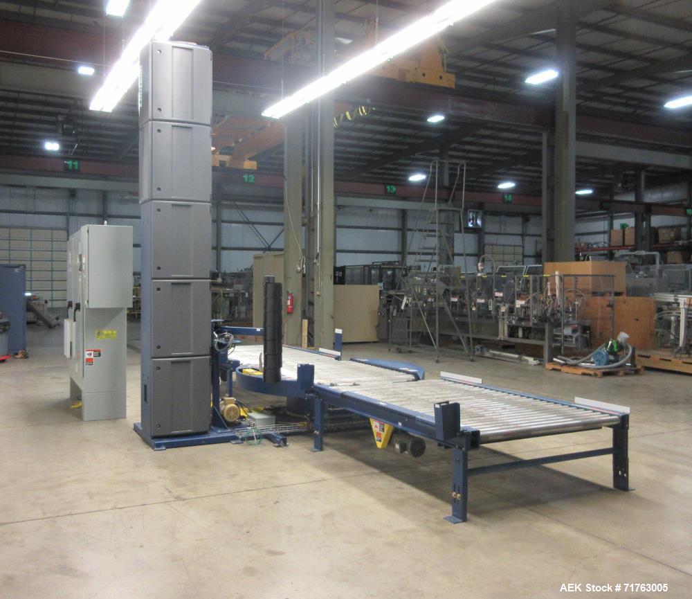 Used Lantech Model QLA-Auto Automatic Stretch Wrapper