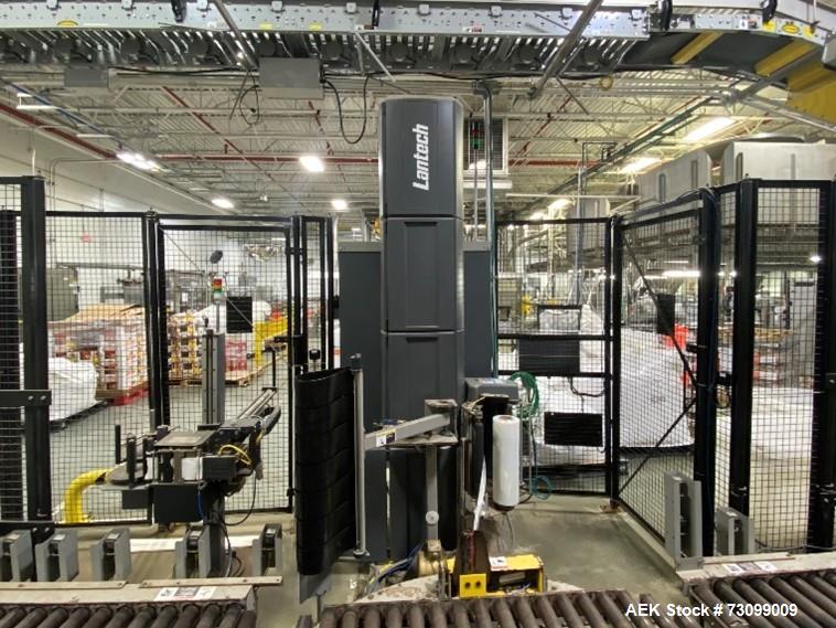 Used Lantech QLA-Auto Automatic Stretch Wrapper | 35–45 Loads/Hour | 4000 lb Cap