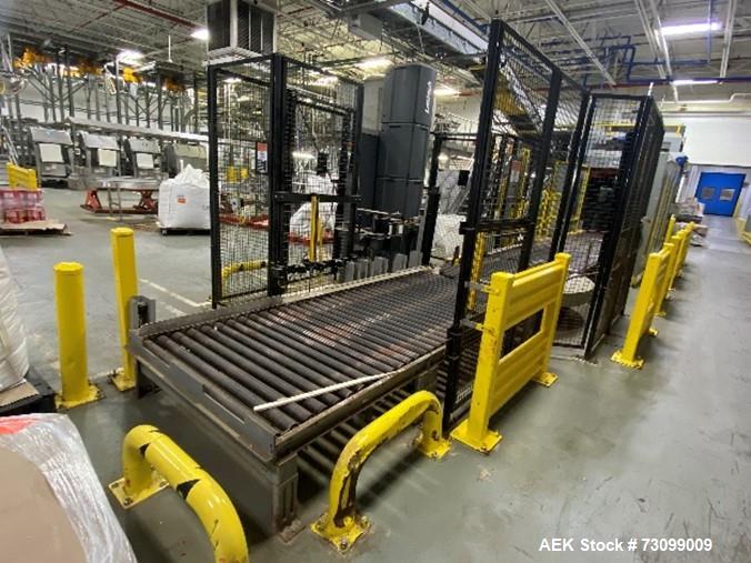 Used Lantech QLA-Auto Automatic Stretch Wrapper | 35–45 Loads/Hour | 4000 lb Cap