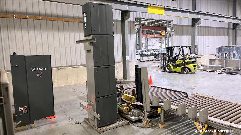 Used Lantech QLA-Auto Automatic Stretch Wrapper | 35–45 Loads/Hour | 4000 lb Cap