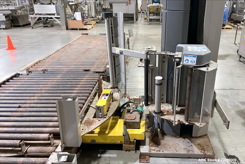 Used Lantech QLA-Auto Automatic Stretch Wrapper | 35–45 Loads/Hour | 4000 lb Cap