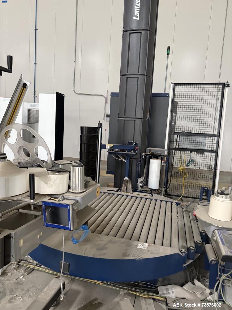 Industrial Pallet Wrapping System – Lantech QLA, Fully Automatic, Unused