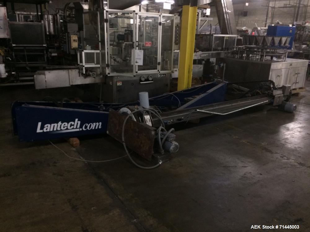 Used Lantech Model S2503 Automatic Stretch Wrapper