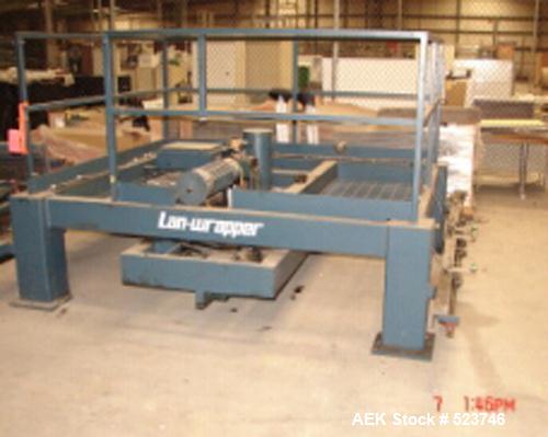 USED: Lantech SHST high speed wrapper. 150 pallets per hour, fully automatic. Complete manual with electrical and PLC diagrams, complete installation instructions.