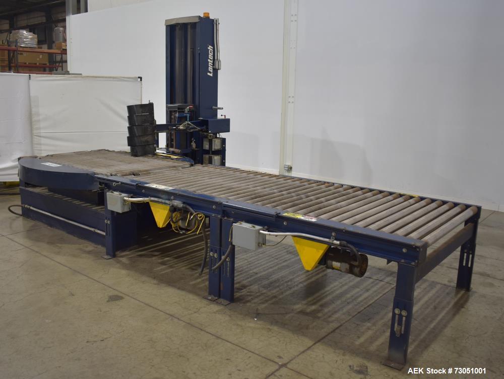 Used Lantech V Series SVAMD Automatic Stretch Wrapper – 30-40 Loads/Hour