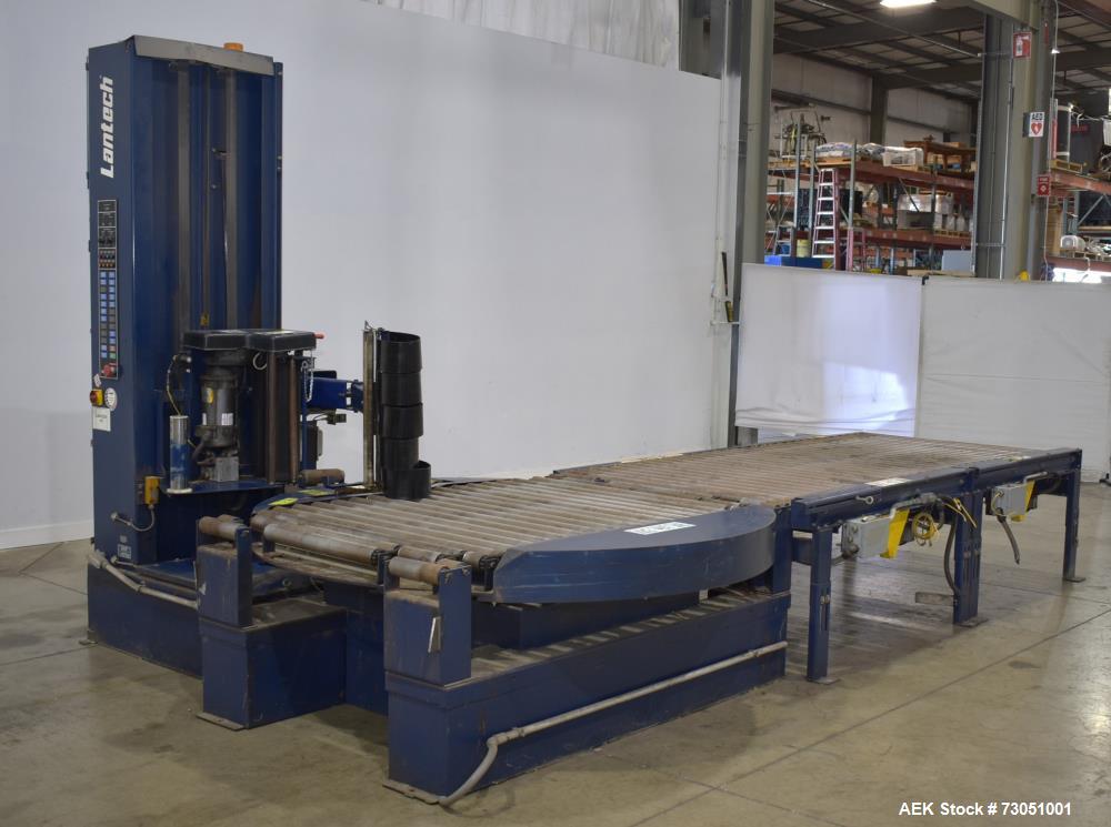 Used Lantech V Series SVAMD Automatic Stretch Wrapper – 30-40 Loads/Hour