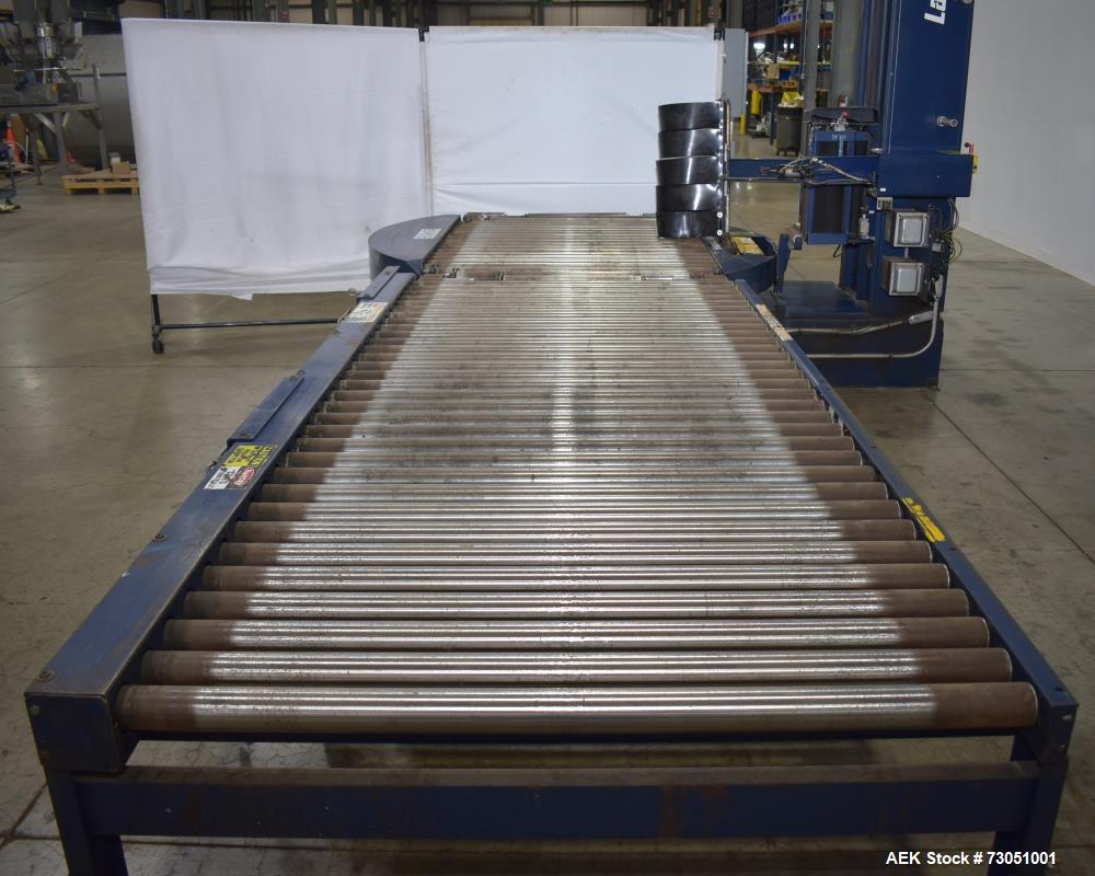 Used Lantech V Series SVAMD Automatic Stretch Wrapper – 30-40 Loads/Hour