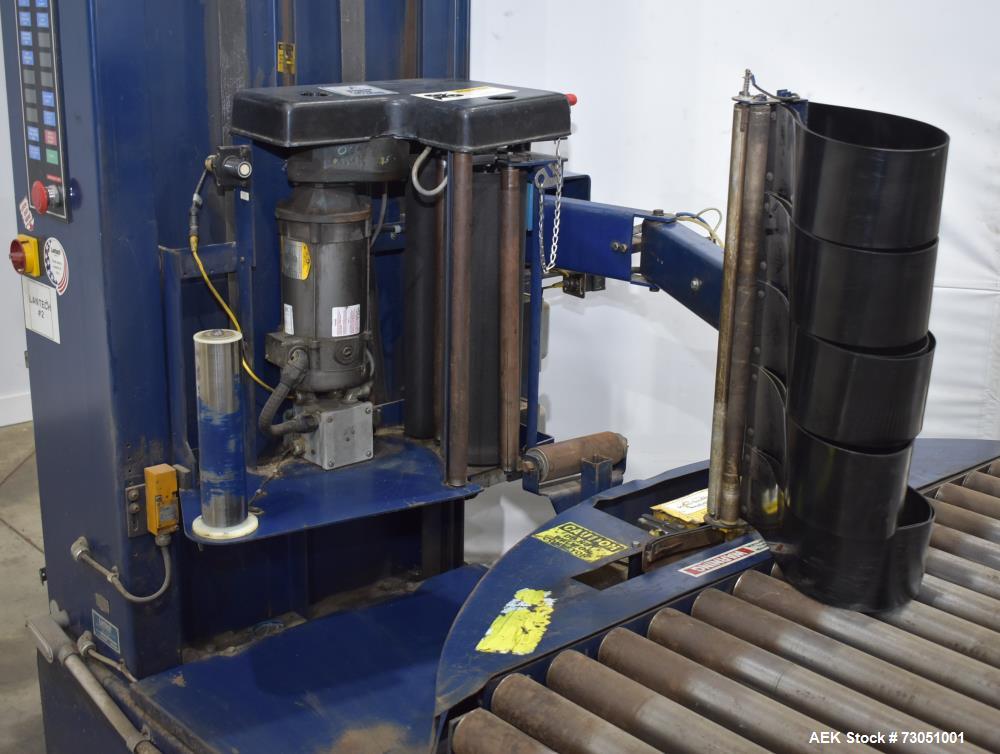 Used Lantech V Series SVAMD Automatic Stretch Wrapper – 30-40 Loads/Hour
