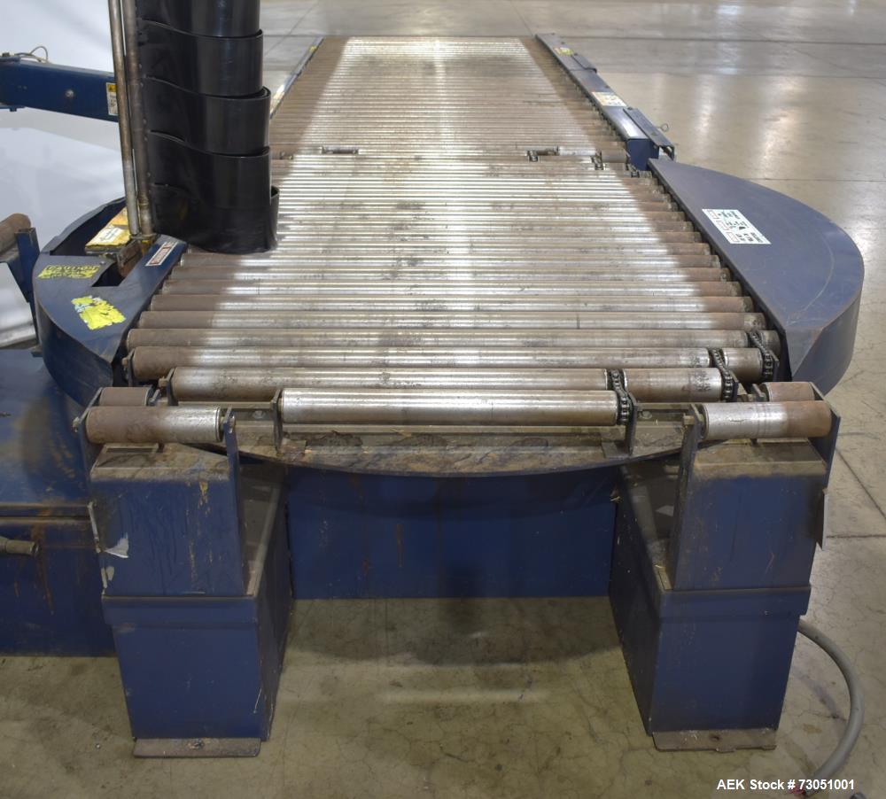Used Lantech V Series SVAMD Automatic Stretch Wrapper – 30-40 Loads/Hour