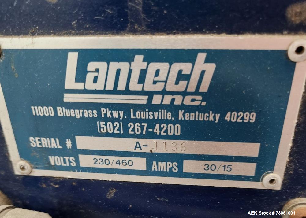 Used Lantech V Series SVAMD Automatic Stretch Wrapper – 30-40 Loads/Hour