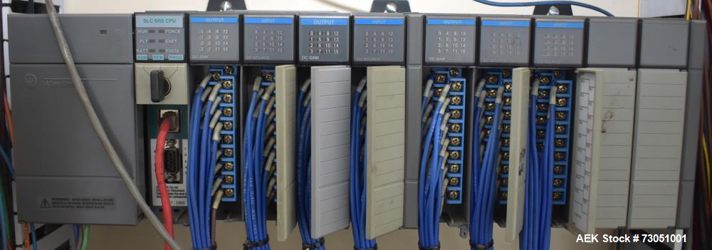 Used Lantech V Series SVAMD Automatic Stretch Wrapper – 30-40 Loads/Hour