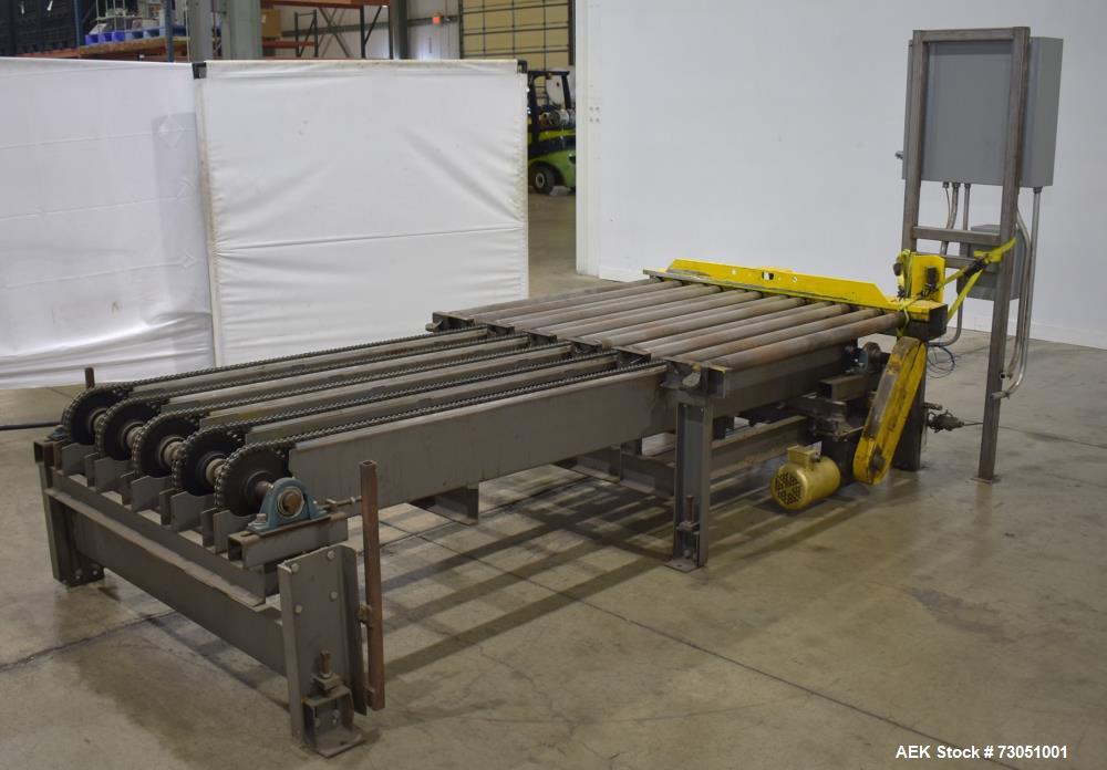 Used Lantech V Series SVAMD Automatic Stretch Wrapper – 30-40 Loads/Hour