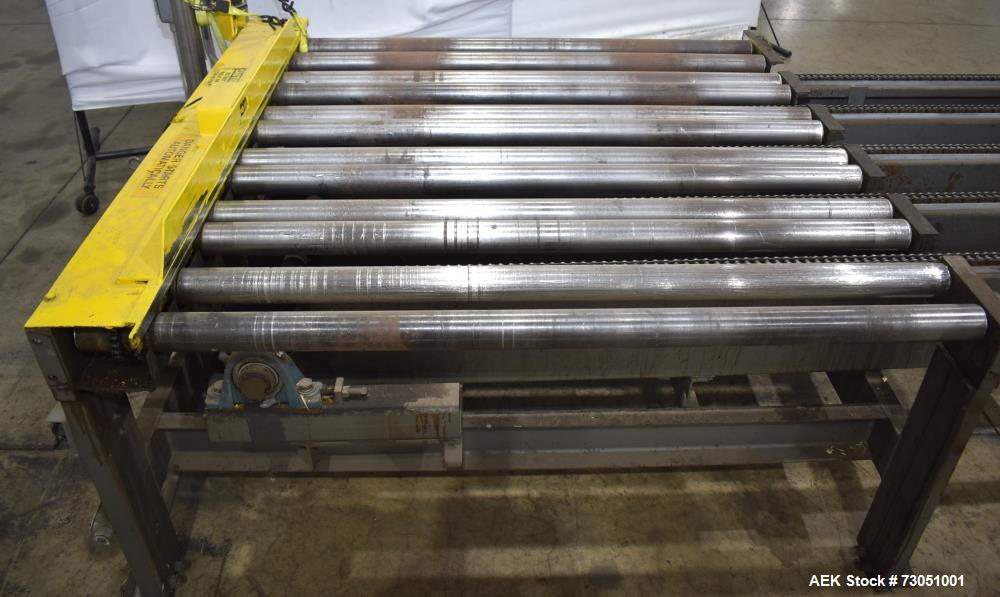 Used Lantech V Series SVAMD Automatic Stretch Wrapper – 30-40 Loads/Hour