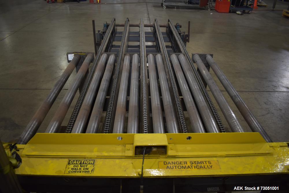 Used Lantech V Series SVAMD Automatic Stretch Wrapper – 30-40 Loads/Hour