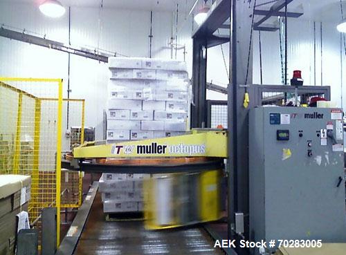 Used- Muller 202 Octopus Automatic Stretch Wrappe