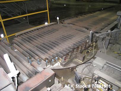Used Orion FA44-267 Rotary Integrated stretchwrapper. Includes approx 24 feet driven Roller Pallet Conveyor and discharge. Allen Bradley SLC 5/04 Processor. Turntable RPM-0-16 RPM Variable Turntable ...