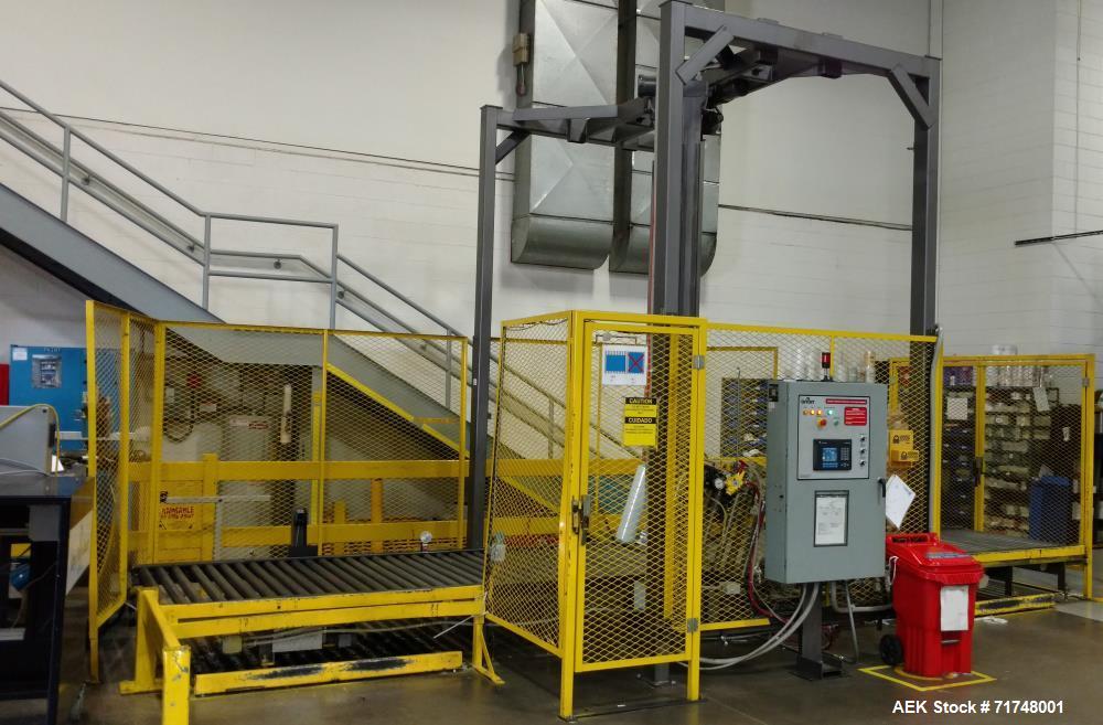 Used Orion MA55 Orbital Pallet Stretch Wrapper