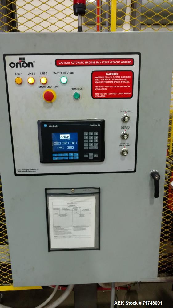 Used Orion MA55 Orbital Pallet Stretch Wrapper