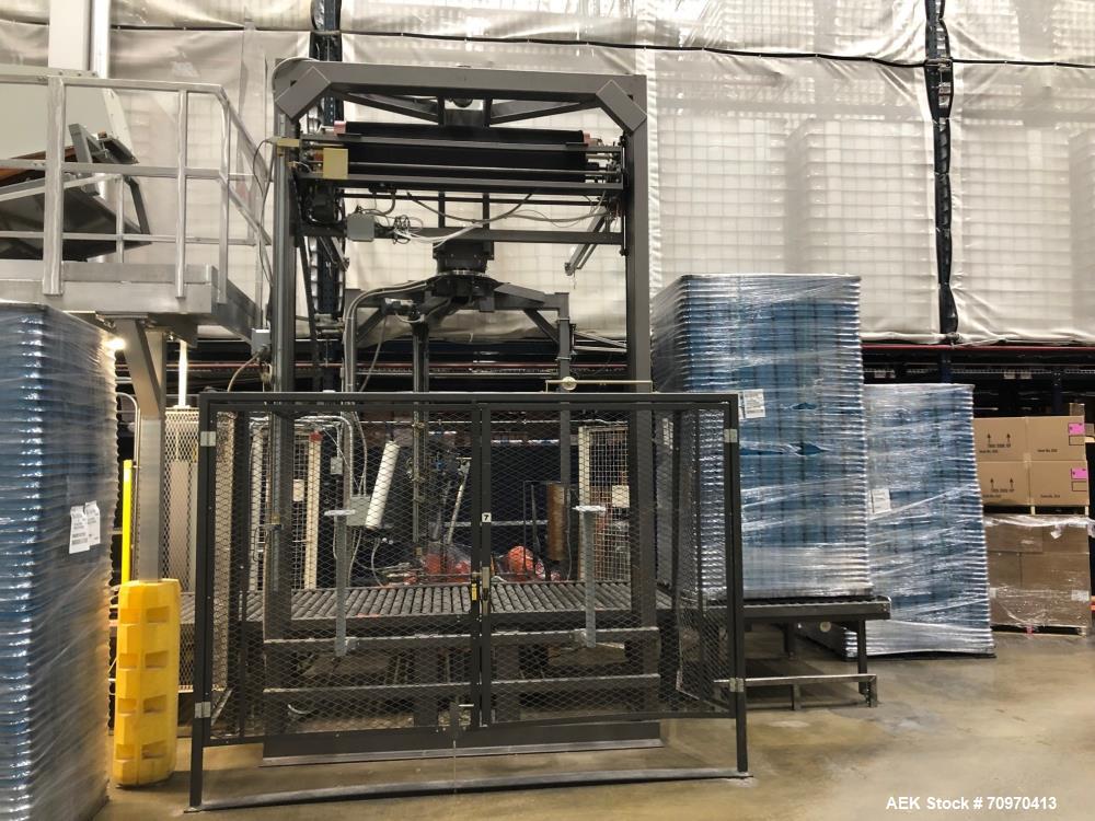 Used Orion MA55 Orbital Pallet Stretch Wrapper