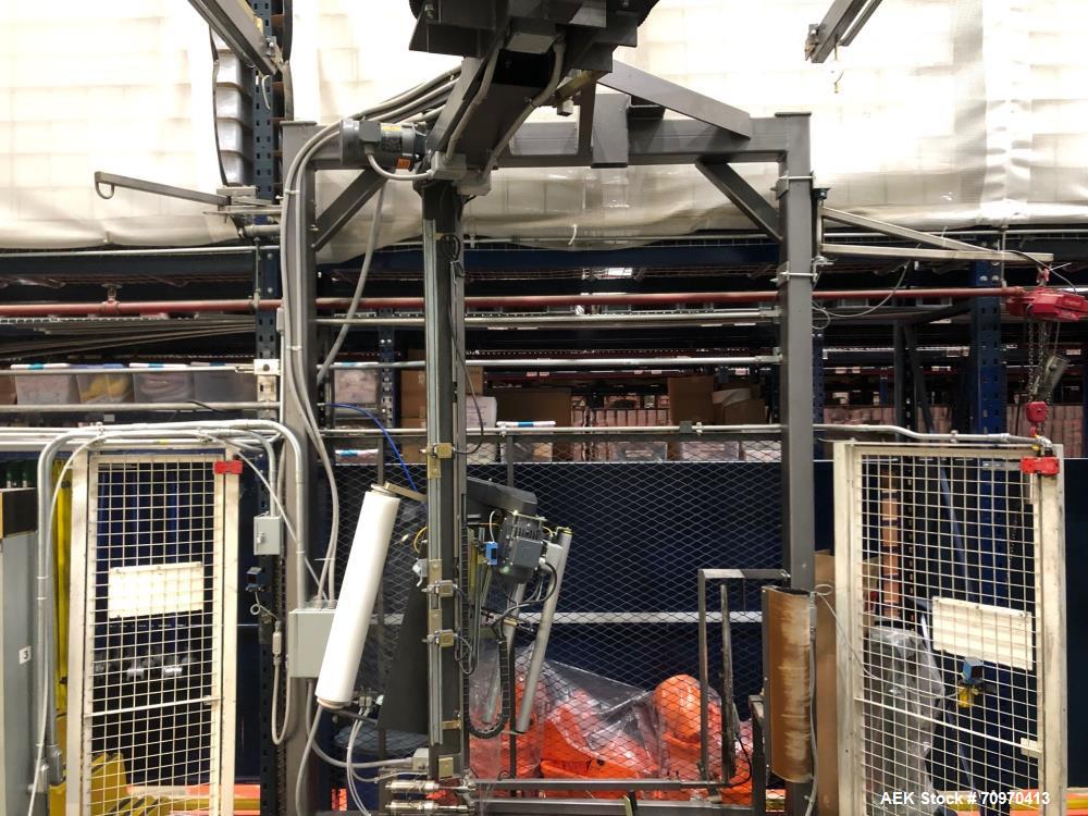 Used Orion MA55 Orbital Pallet Stretch Wrapper