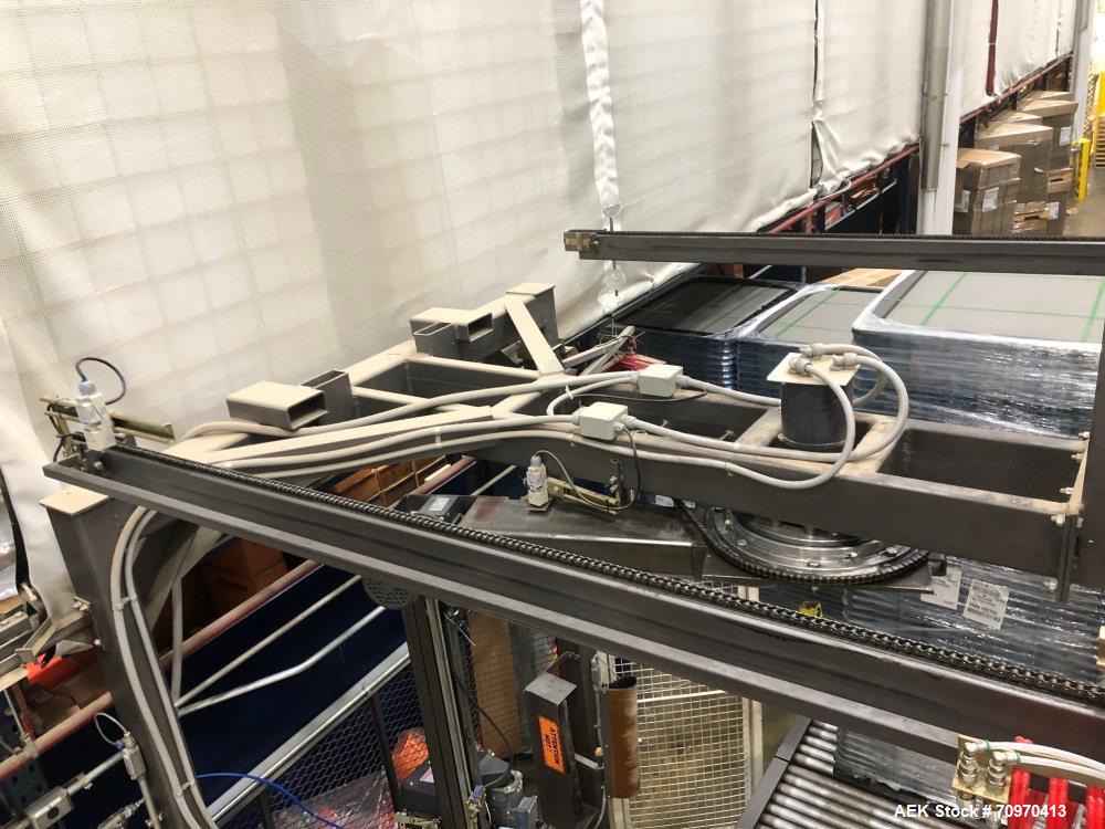 Used Orion MA55 Orbital Pallet Stretch Wrapper
