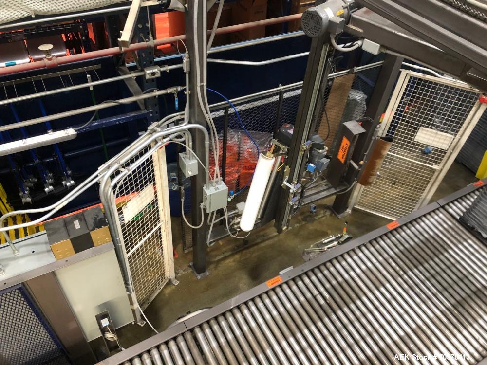 Used Orion MA55 Orbital Pallet Stretch Wrapper