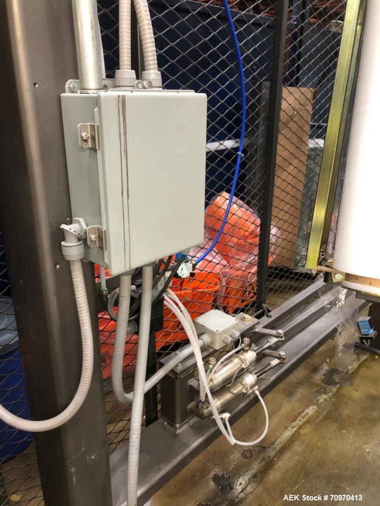 Used Orion MA55 Orbital Pallet Stretch Wrapper