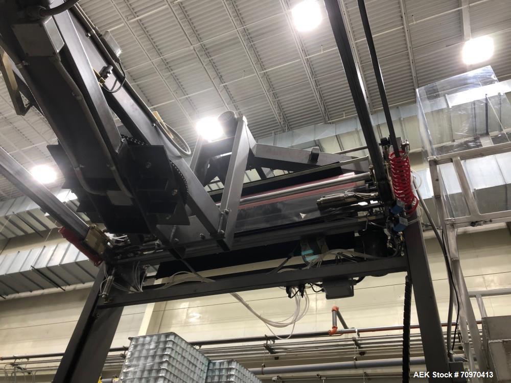 Used Orion MA55 Orbital Pallet Stretch Wrapper