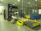 Used Lantech Floor-Mounted Orbital Automatic Stretch Wrapper, Model 51500,