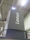 Used Lantech Stretch Wrapper, Model Q1000 Serial # QA 002180.  Automatic operation with powered infeed and discharge pallet conveyors, 18
