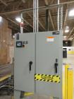 Used Lantech Model S-2500 Automatic Straddle Stretch Wrapper Line. Capable of speeds from 60 - 80 loads per hour (depending on application). Maximum load size: 58