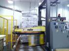 Used Muller 202 Octopus Automatic Stretch Wrapper. 480 V, 20 Amp, PSI 80, Cycle 60, KVA 9.6.