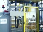 Used Muller 202 Octopus Automatic Stretch Wrapper. 480 V, 20 Amp, PSI 80, Cycle 60, KVA 9.6.