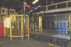Used Wulftec Model WRT-150 Semi-automatic Rotary Arm (Orbital) Stretch Wrapper. Machine is capable of speeds up to 50 loads per hour. Has a maximum load size of 54