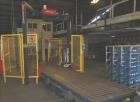 Used Wulftec Model WRT-150 Semi-automatic Rotary Arm (Orbital) Stretch Wrapper. Machine is capable of speeds up to 50 loads per hour. Has a maximum load size of 54
