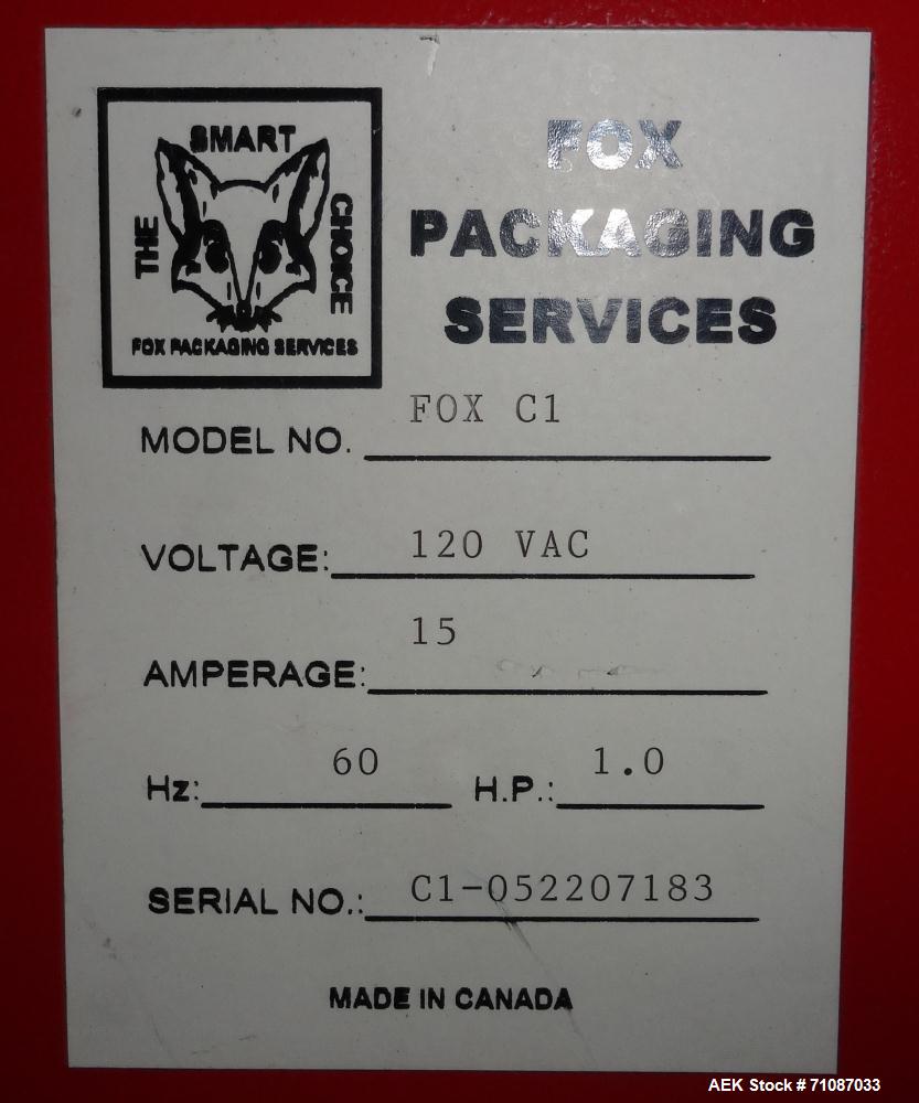 Used Fox Packaging Model Fox C1 Stretch Wrapper