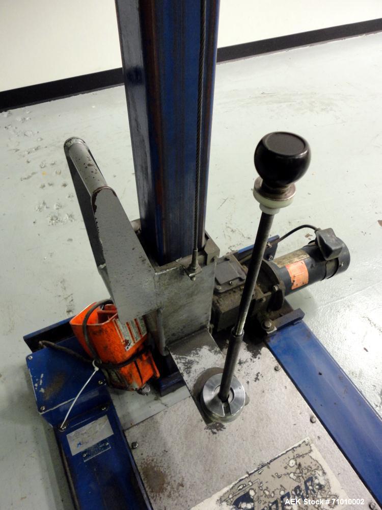 Used Gerrard & Company Model G100/200-HD semi automatic stretch wrapper