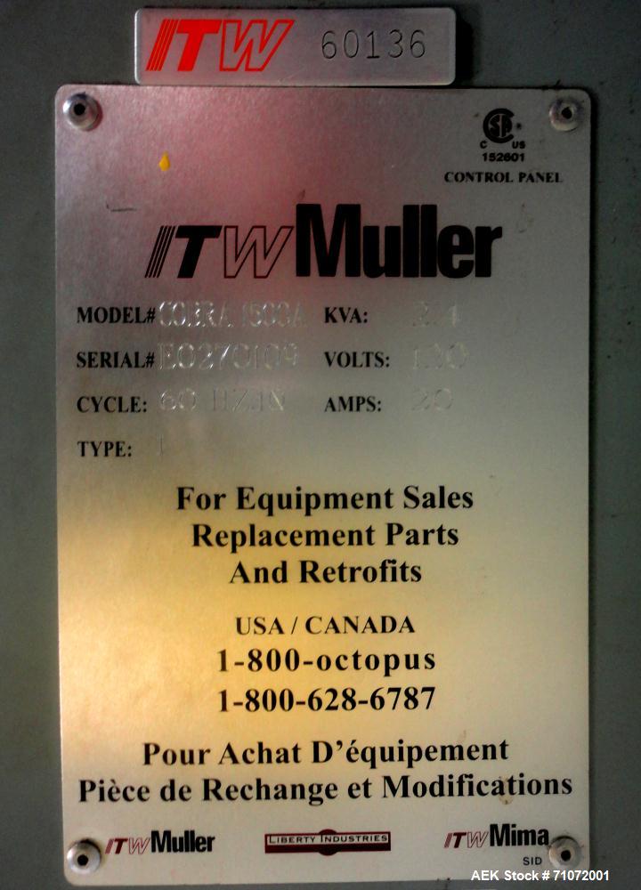 Used ITW-Muller Cobra Model 1525A Stretch Wrapper