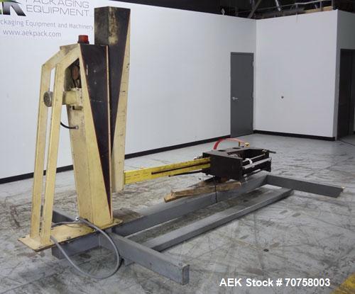 Used ITW Muller Cobra IV Semi-Automatic Rotary Arm Stretch Wrapper