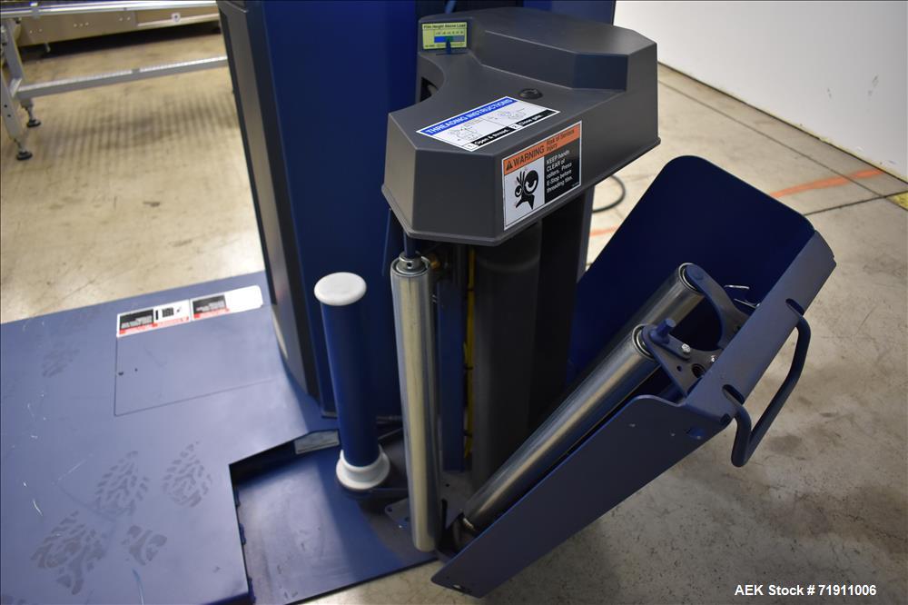Used Lantech Q300 Semi Automatic Stretch Wrapper.