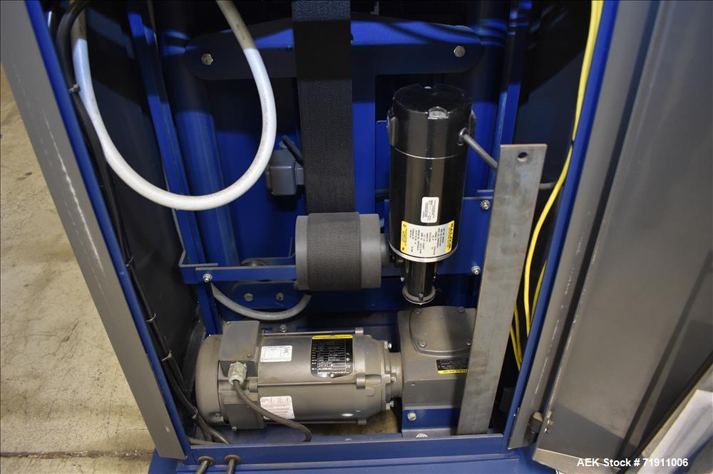 Used Lantech Q300 Semi Automatic Stretch Wrapper.