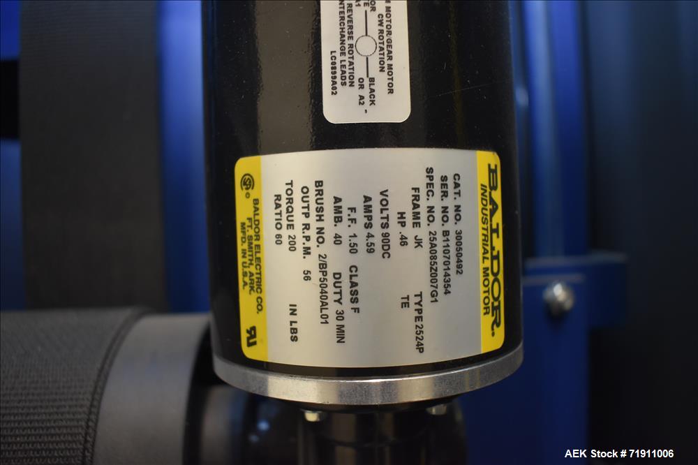 Used Lantech Q300 Semi Automatic Stretch Wrapper.