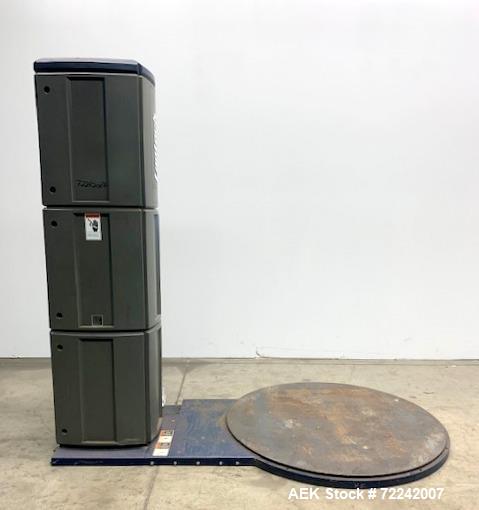 Used Lantech Q300 Semi-Automatic Pallet Stretch Wrap Machine