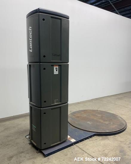 Used Lantech Q300 Semi-Automatic Pallet Stretch Wrap Machine