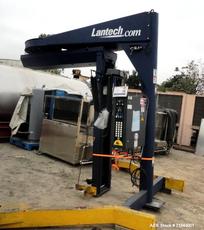 Used- Lantech Semi-Automatic Stretch Wrapper, Model S-300